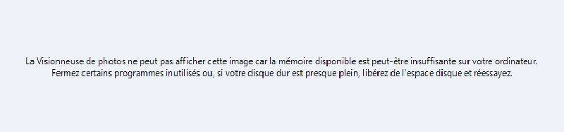Featured image of post La visionneuse de photos Windows 7 manque de mémoire ?